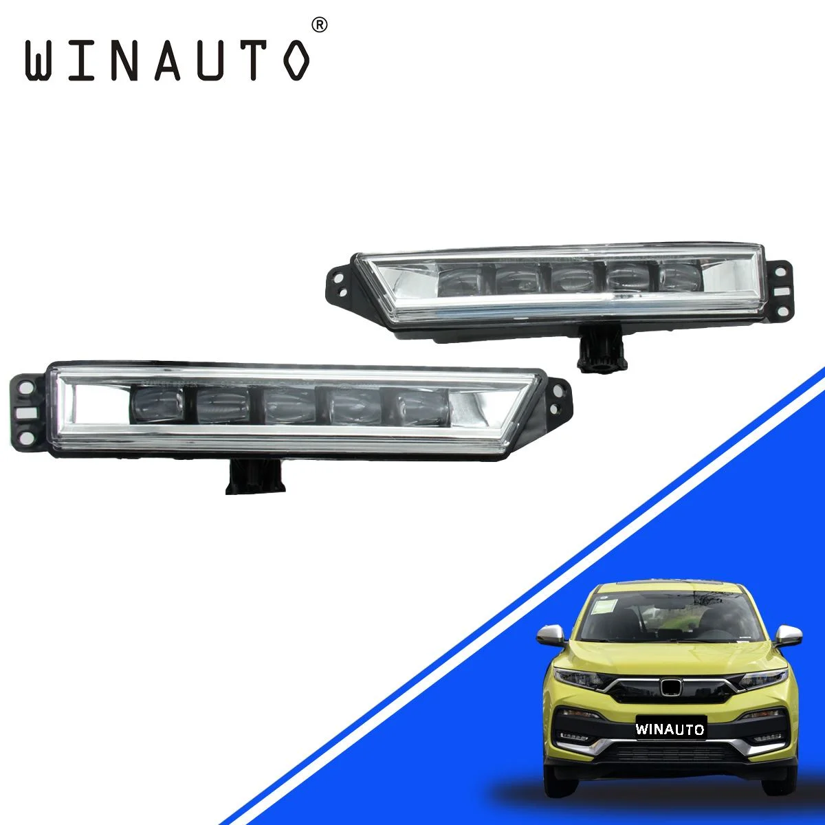 适用于19款XRV/缤智高配雾灯日行灯LED适配售后件 33950-T9A-H31