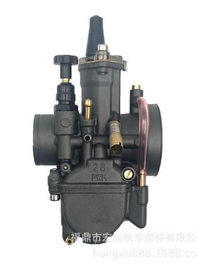 PWK 28MM 30MM PWK32 34 黑色 KX100 KX125 改装摩 托车化油