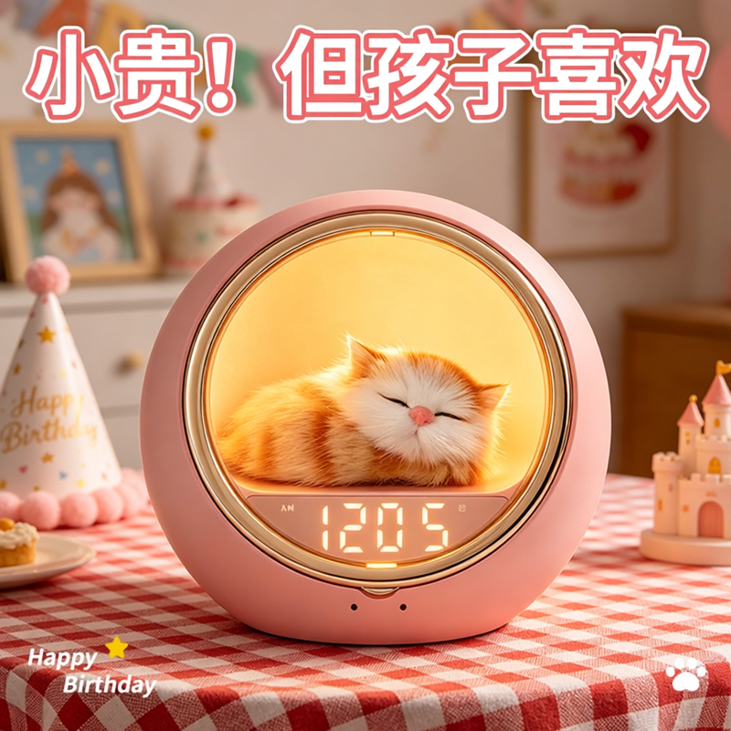 六一儿童节生日礼物男孩6到10岁十男童8小学生12高端实用的ai闹钟