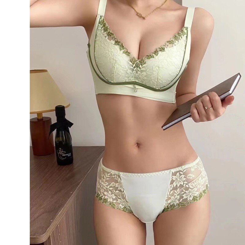慕色天使内衣正品新款苍兰情诗高端无磁导电按摩杯聚拢无钢圈暮色