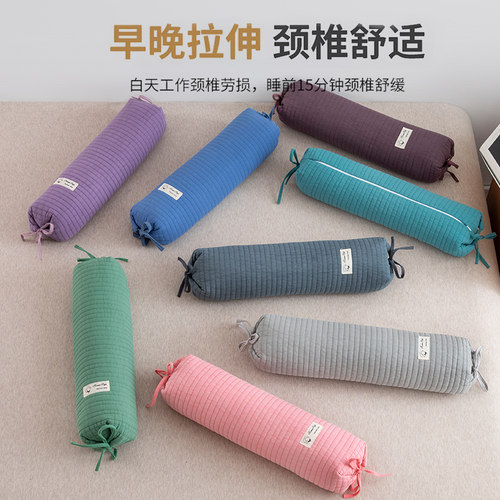 艾洛琳成人纯棉荞麦皮护颈助眠枕