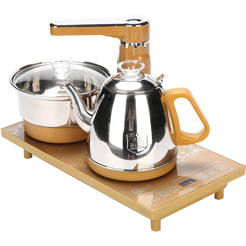 福万千全自动上水电热水壶泡茶壶套装配件茶台泡茶专用茶台茶具用