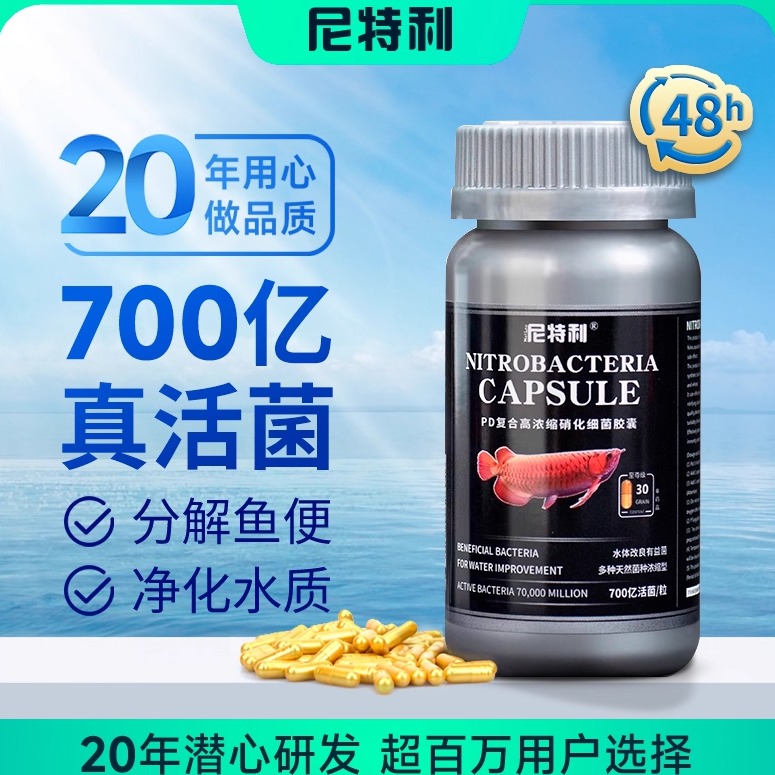 尼特利高活性硝化细菌分解鱼便