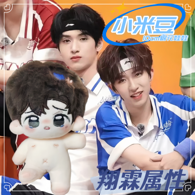 时代少年团翔霖属性小米豆10cm棉花娃娃周边帅气公仔可爱玩偶礼物