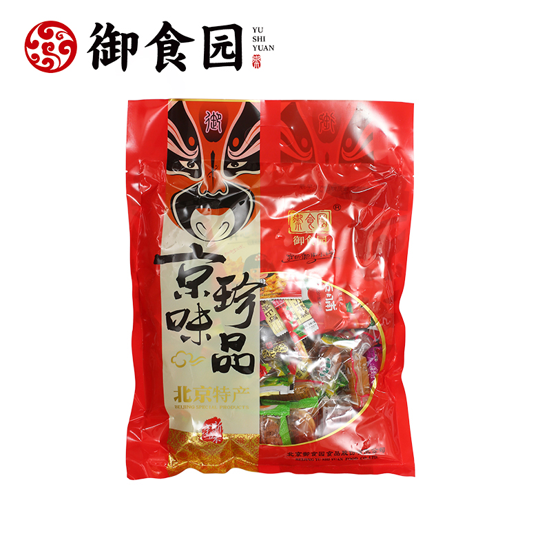 御食园北京特产休闲零食礼包糖葫芦驴打滚蜜麻花送礼年货礼盒团购