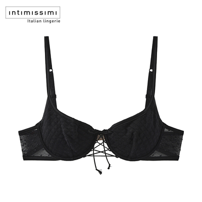 Intimissimi意舒漫1/2杯黑色文胸