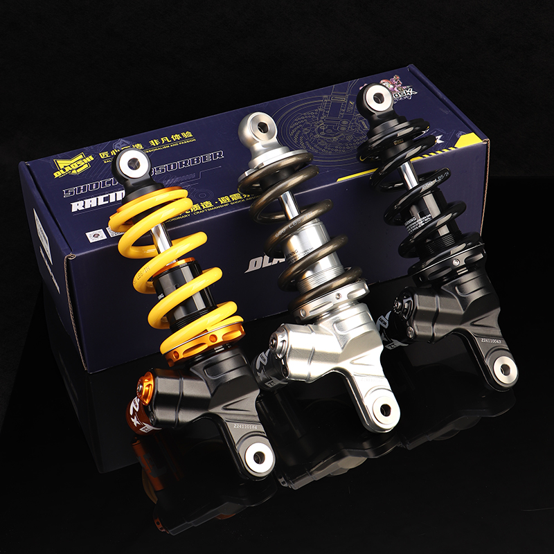 欧老师中置后减震改装电动车