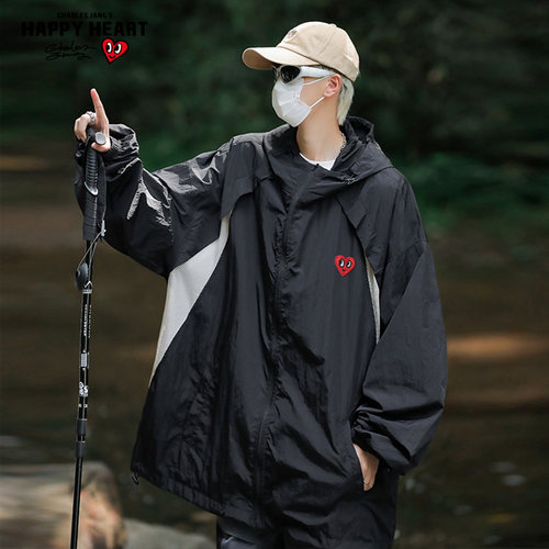 查尔斯桃心山系户外UPF50+防晒衣