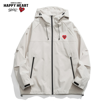 查尔斯桃心爱心休闲夹克