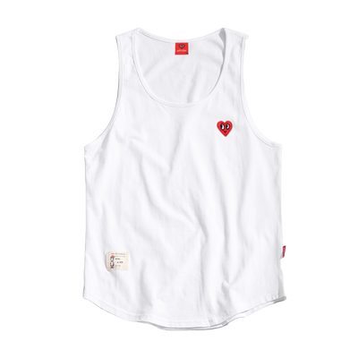 查尔斯桃心爱心休闲背心