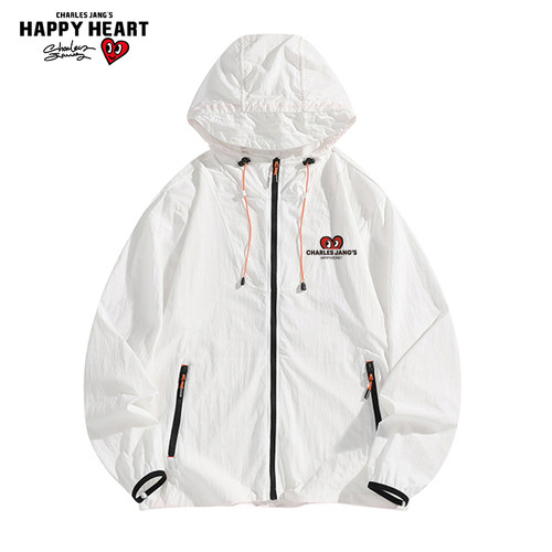 查尔斯桃心爱心轻薄防晒衣