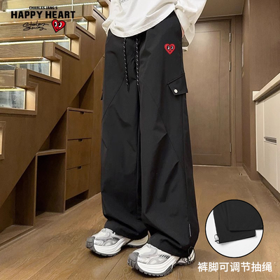 查尔斯桃心户外防泼水登山工装裤