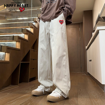 查尔斯桃心美式高街登山冲锋裤