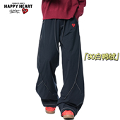 查尔斯桃心羽绒裤 子 户外防风阔腿滑雪长裤 男冬季 加厚保暖宽松棉裤