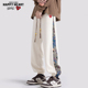 休闲束脚宽松长裤 查尔斯桃心 2026新款 子男春秋季 侧边织带小熊裤