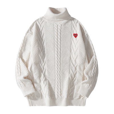 查尔斯桃心爱心套头毛衣