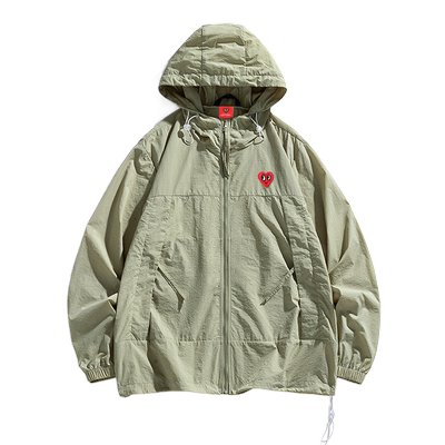 查尔斯桃心爱心轻薄防晒衣