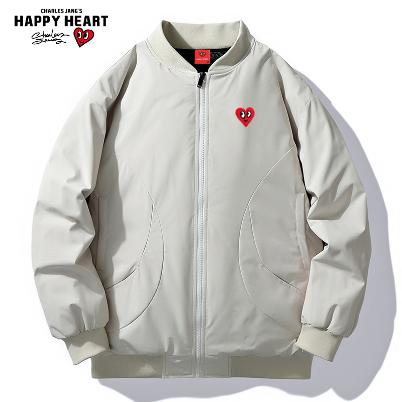 查尔斯桃心爱心羽绒服