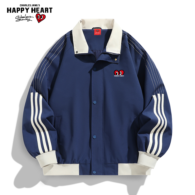 查尔斯桃心爱心休闲夹克