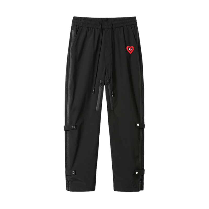 查尔斯桃心爱心休闲裤