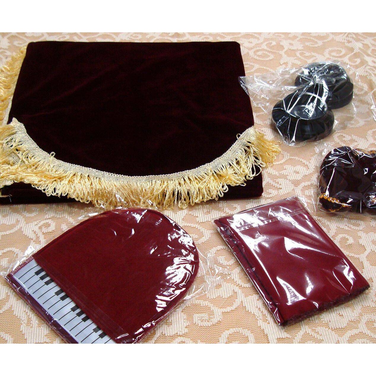 2021新款欧式古典钢琴罩厂家供应 钢琴五件套