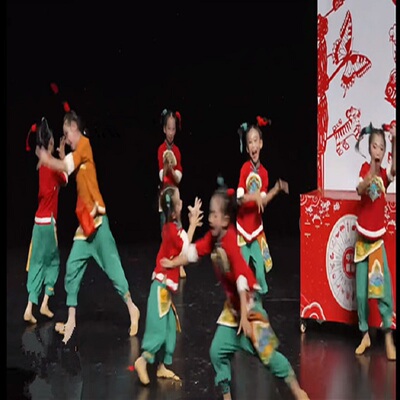 糖画丝丝抿抿甜儿童表演服来一碗面六一舞蹈舞台服糖画幼儿演出服