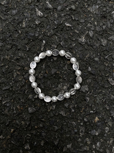 ranger原创轻奢施家珍珠复古人像手链小众高级感精致百搭 lone