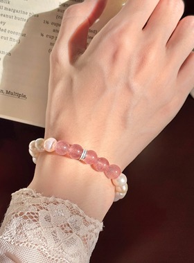 Aloneranger联名boommood纯银天然珍珠系列【心动频率】高级手串