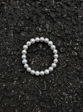 A lone ranger 纯素天然淡水珍珠手链男女同款全新简约百搭饰品