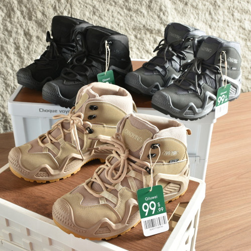 99.99美叨！防滑耐磨户外登山鞋
