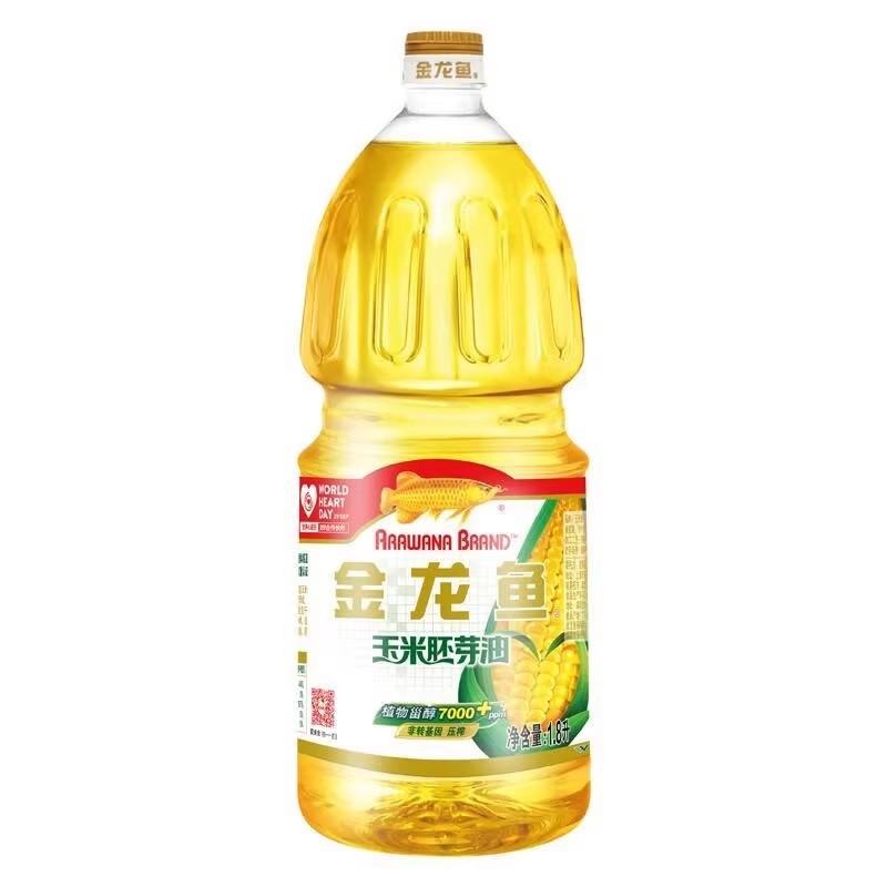 金龙鱼桶装玉米油1.8L