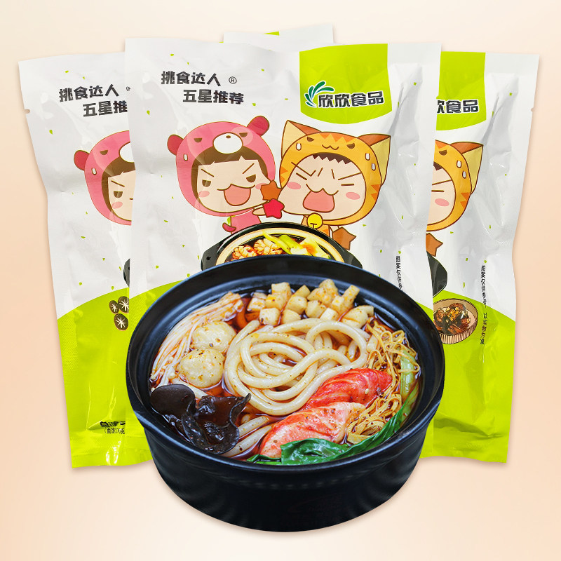欣欣砂锅袋装微辣米粉包邮图片