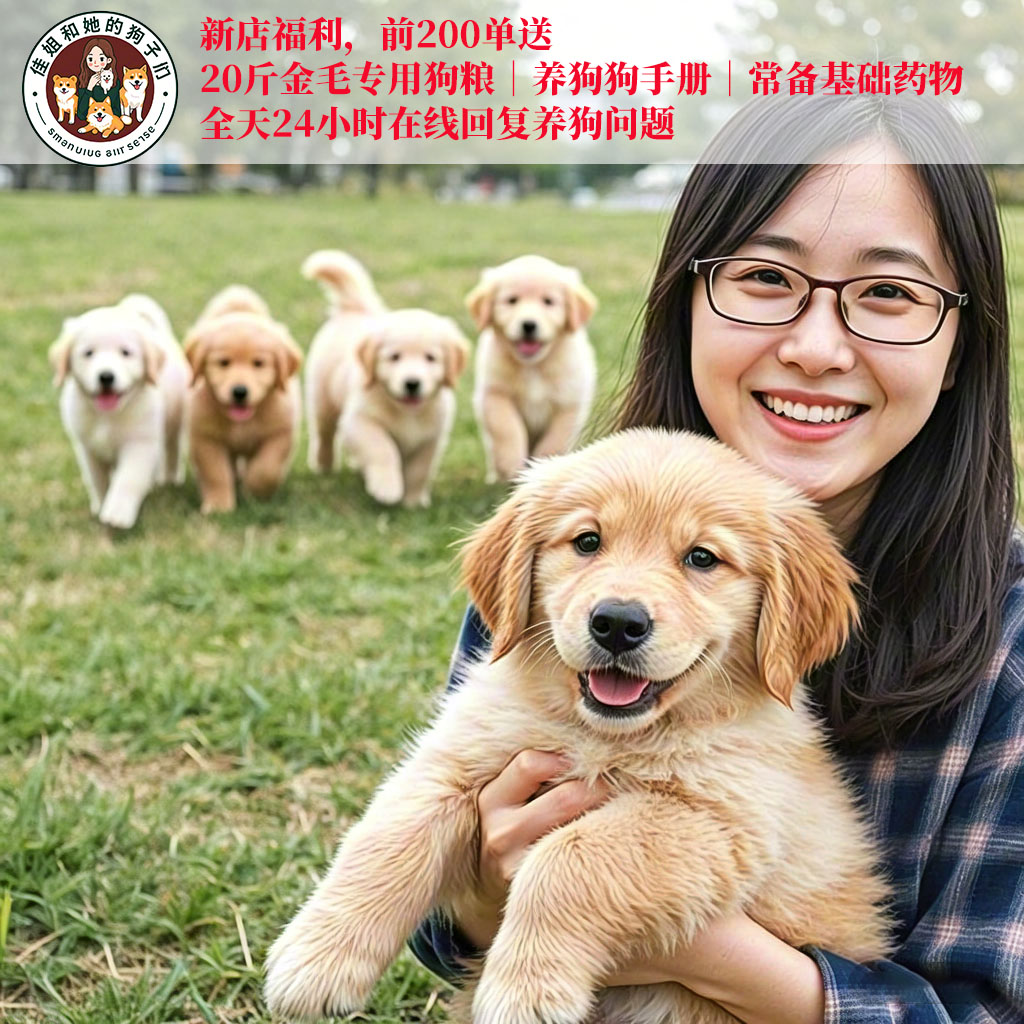 纯种金毛幼犬赛级双血统大骨架金毛犬宠物狗活幼体小狗活的狗狗