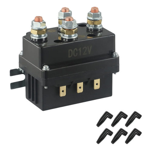 12V 500A汽车越野车电动绞盘开关继电器绞盘机继电器改装维修