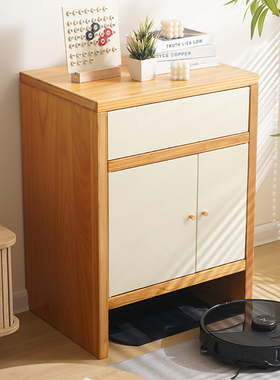 扫地机器人置物架扫地机基站收纳柜边几鱼缸架底座