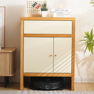 实木鱼缸架子边几柜扫地机器人置物架实木鱼缸底座角柜饮水机架子