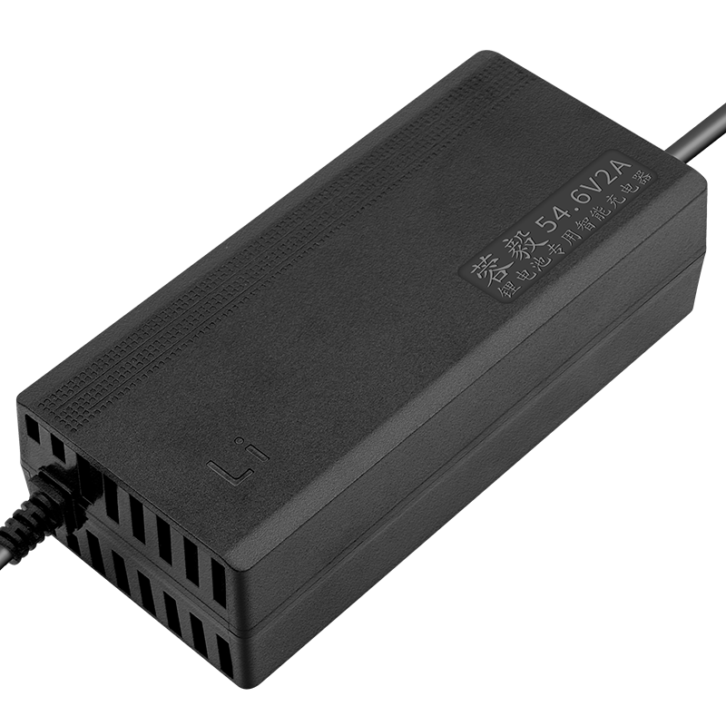 適用愛瑪電動車鋰電池2+6專用充電器48V2A綠源公頭小麥頭60V快充