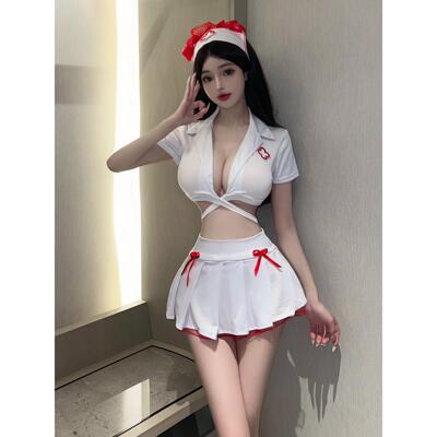 酒吧DS演出服新款女DJ领舞台chic性感夜场女bgo点舞服护士服套装