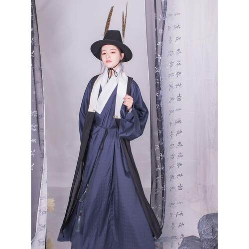 燕科明代古装方帽、飞鱼服、锦衣卫帽、汉代唐宋帽、男式黑纱翼冠