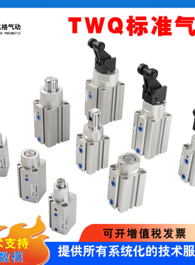流水线阻挡气缸TWQ系列 TWQ50X20X25X30-S-C-B-K-R