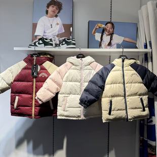 Converse匡威儿童连帽双面羽绒服25年冬款加厚保暖防风CV2542623