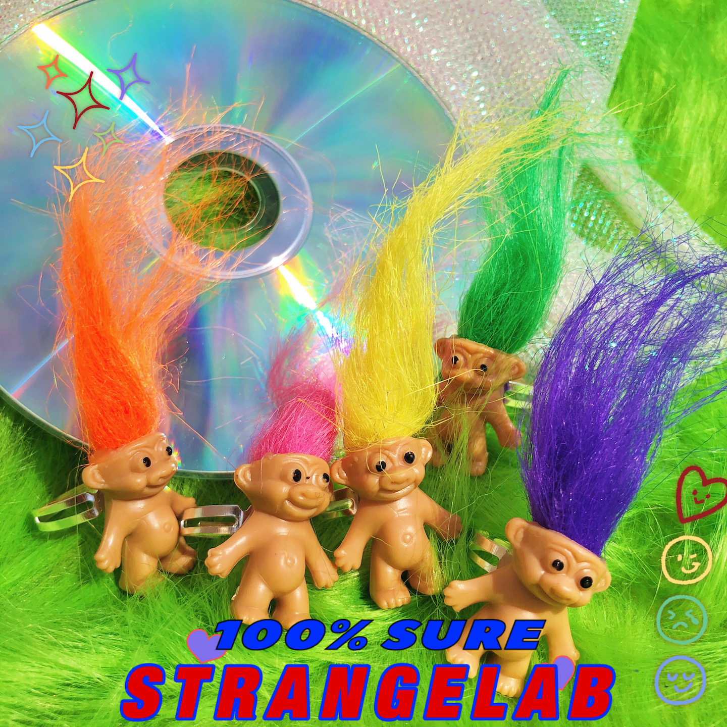 怪力少女80s怀旧巨魔精灵戒指