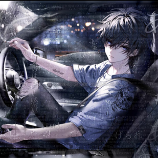 夜雨声烦扭蛋9期 原创头像 扭蛋男头 帅气 日漫风头像 男生头像