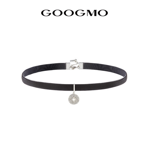 choker八芒星项圈丝绒暗黑锁骨链