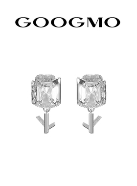 GOOGMO郁金香系列小众设计感郁金香耳钉女2025年新款潮气质耳饰