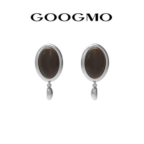 咖啡豆耳钉GOOGMO洋气