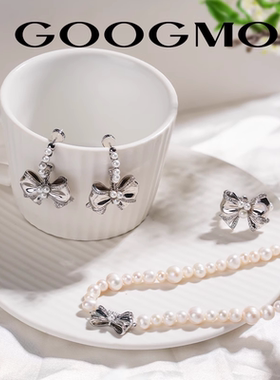 【明星同款】GOOGMO铃兰系列淡水珍珠项链女小众设计锁骨链