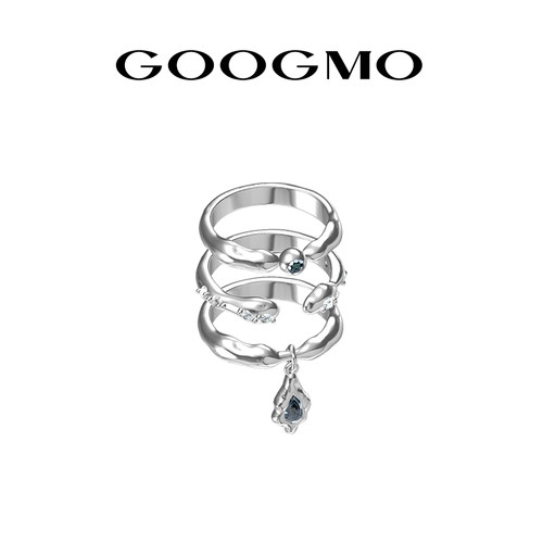 GOOGMO微光系列戒指女小众开口