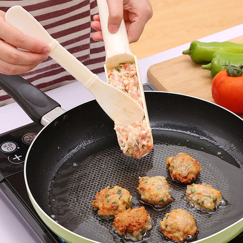 做丸子神器家用肉丸子制作器厨房挤鱼丸压肉圆工具炸肉丸子挖勺器