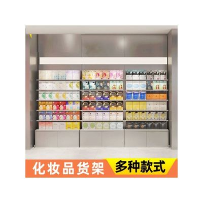 化妆品展示柜中岛产品展柜调色彩